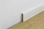 Döllken Bílá obvodová lišta Cubu flex life 60 (HDF, 12,6 × 60 × 2500 mm)