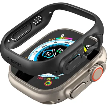 Příslušenství k chytrým hodinkám Spigen Thin Fit Apple Watch Ultra 49 mm černé