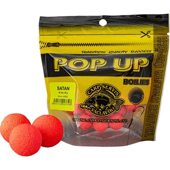 Boilies Carpservis Pop Up - sáček/50 g/16 mm/Satan