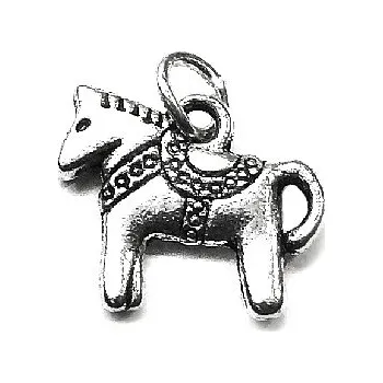 Přívěsek Stříbrný přívěsek koník - DN87 (Stříbrný přívěsek koníček)