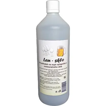 Mycí prostředek Lan - sklo Lan - sklo, prostředek na mytí výčepního a restauračního skla 1 L