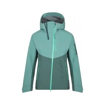 Kilpi METRIX-W tmavě zelená 34; Zelená bunda + DÁREK DLE VÝBĚRU!