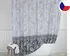 Sprchový závěs Koupelnový polyesterový závěs s 12 kroužky 180 x 200 cm