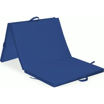 Masážní stůl Skládací matrace HABYS® třídílná tmavě modrá (#12) - Vinyl Flex, Rozměry: 195x85x5cm od 195*85*5 cm | od 5,45 kg | 6 barev