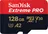 SanDisk Extreme PRO microSDXC 128 GB UHS-I U3 V30 A2 200 MB/s + SD adaptér, 128 GB