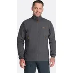 Rab Borealis Tour Jacket graphene XL; Šedá bunda + DÁREK DLE VÝBĚRU!