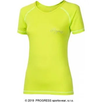 Dámské tričko Triko krátké dámské Progress NKRZ, sv. zelené Velikost: L