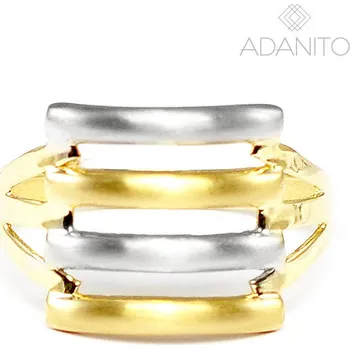 Prsten Zlatý prsten z kombinovaného zlata