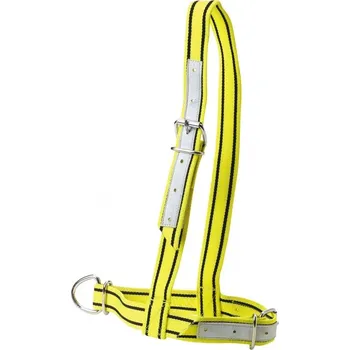 Chov hospodářského zvířete Ohlávka pro skot žluto černá ,nylonová, stavitelná