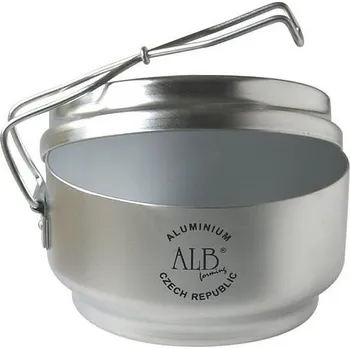 Kempingové nádobí Ešuš AL 2 díly Var (hliníkový dvoudílný turistický ešus)