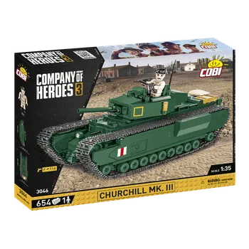 Stavebnice COBI COBI Company of Heroes 3 3046 Churchill MK. III