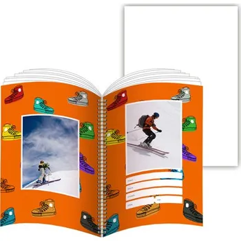 Blok Nelinkovaný fotonotes v kroužku, 64 stran (A7)