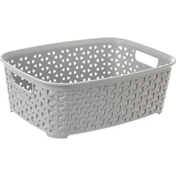 Úložný box Orion Košík UH RATAN Hobby 26x19x9 cm šedá
