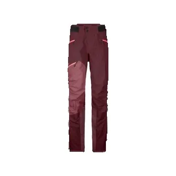 Snowboardové kalhoty Ortovox WESTALPEN 3L PANTS W winetasting S; Červená kalhoty + DÁREK DLE VÝBĚRU!
