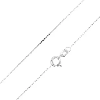 Řetízek Řetízek Ankr z bílého zlata 42 cm