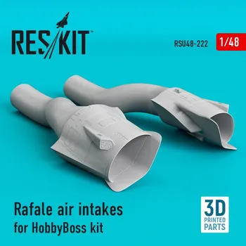 Plastikový model 1/48 Rafale air intakes (HOBBYB)