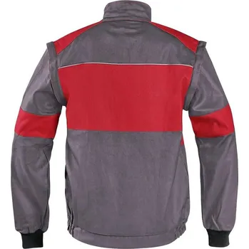 pracovní blůza Blůza CXS LUXY EDA, pánská, šedo-červená, vel. 52