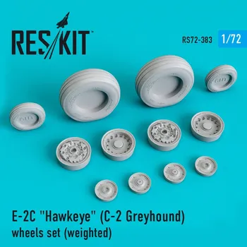 Plastikový model 1/72 E-2C 'Hawkeye' (C-2 Greyhound) wheels set