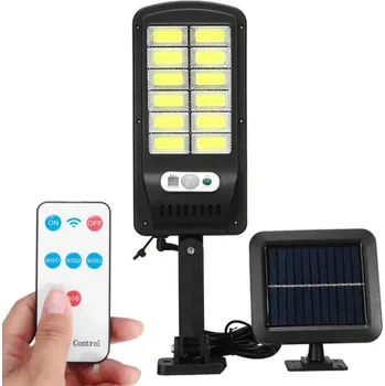 Zahradní dekorace Solar S/12 Solární zahradní lampa 12x LED COB dálkový ovladač (Solární lampa s dálkovým ovladačem)