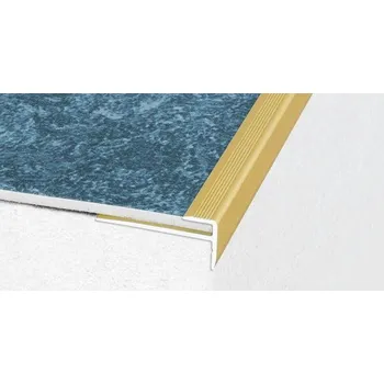 přechodová lišta Profil team Schodový profil 28 x 12 mm - pro linoleum, PVC, vinyl a koberce - do 3 mm Provedení: Šampáň E02 120cm