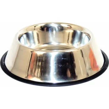 Miska pro psa Miska KLASIK nerez s gumou 1,55l/22cm