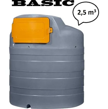 Nádrž na naftu dvouplášťová s distribuční skříní SWIMER ECO-Line 2500 l verze BASIC