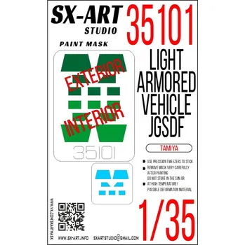 Plastikový model 1/35 Paint mask Light Armored Vehicle JGSDF (TAM)