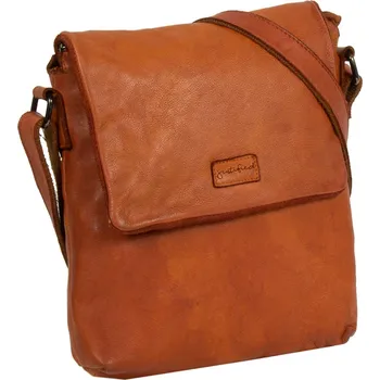 Justified unisex kožená crossbody koňak 12.133431