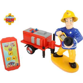 Figurka Dickie Toys Požárník Sam pojízdný stříkač