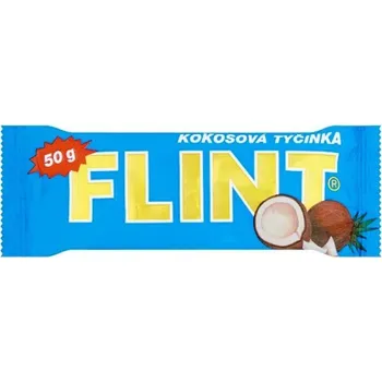 Čokoládová tyčinka Flint kokosová tyčinka tmavá 50g (BLUE)
