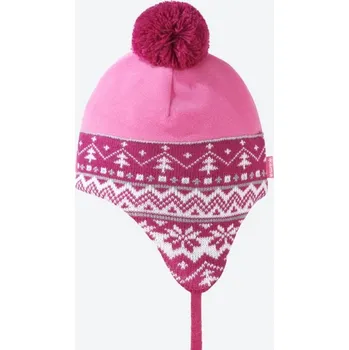 Čepice KAMA B89 Dětská pletená Merino čepice, růžová Velikost: S