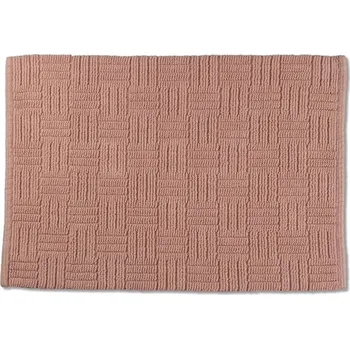 Koupelnová předložka Kela Předložka koupelnová Leana 65x55, bavlna, růžová