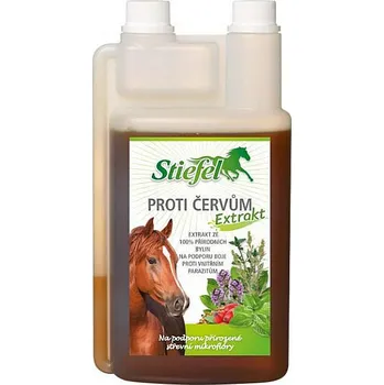 Bylinný extrakt pro koně Stiefel Proti červům