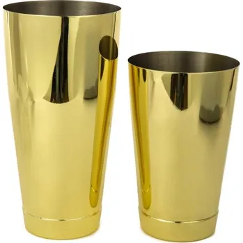 Shaker Set Tin on Tin Boston zlatý