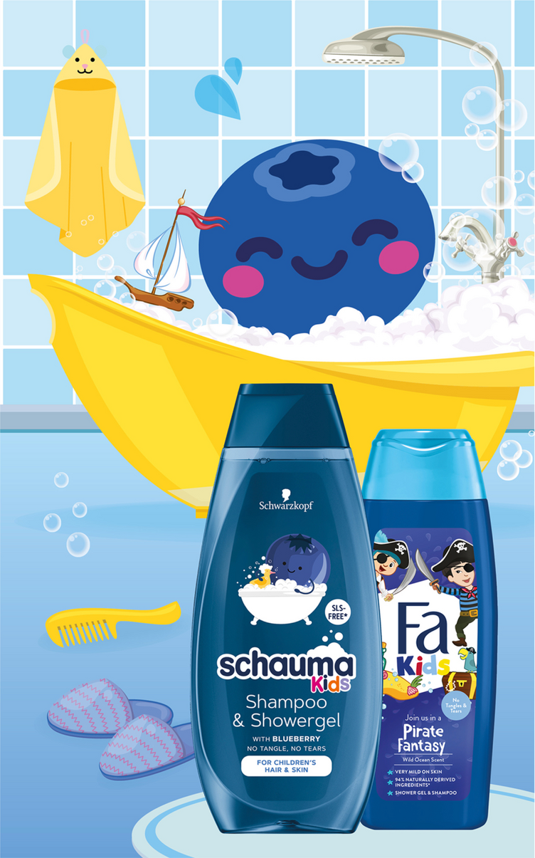 Fa Schauma Kids Boy Pirate Fantasy dárková sada od 120 Kč - Zbozi.cz