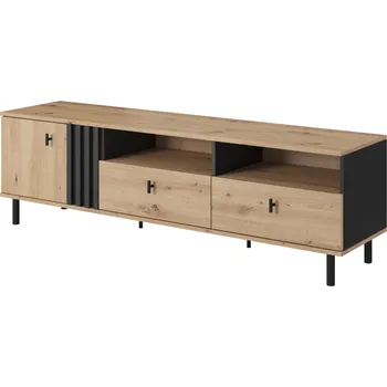 Televizní stolek Eoshop RTV stolek DISMA 165, Dub Artisan / Antracit