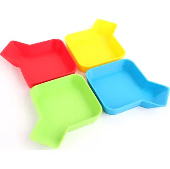 Příslušenství k deskovým hrám Myší Doupě Misky se zobáčkem - sada pro 4 hráče