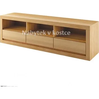 Šatní skříň Bukový televizní stolek Berlín RV402 Barevné provedení: Buk - přírodní