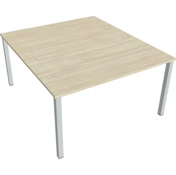 Kancelářský vozík HOBIS kancelářský stůl zdvojený - USD 1400, akát + doprava zdarma