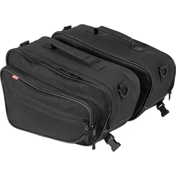 Zavazadlo na motocykl Textilní sedlové brašny Moto-Detail 2x15 litrů