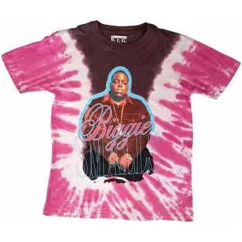 Pánské oblečení Merch Biggie Smalls: Biggie Smalls Unisex T-shirt: Neon Glow (wash Collection) (medium) M 2022