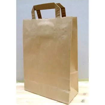 Dárková taška Papírová taška "RECYKL" střed 22x10x31cm