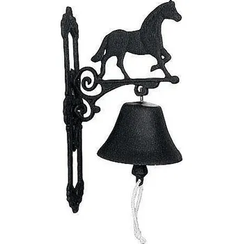 Zvon HKM litinový černý