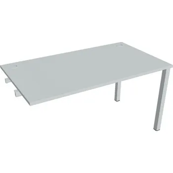 Kancelářský vozík HOBIS přídavný kancelářský stůl rovný - US 1400 R, šedá + doprava zdarma