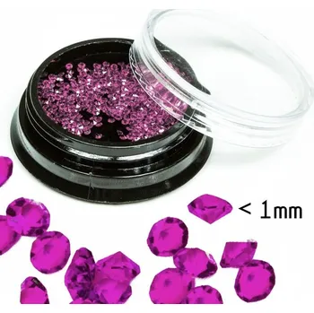 Nehtyprofi Diamantové ozdoby v krabičce - Růžové