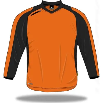 Block Oranžová - Černá / M / Dlouhý rukáv