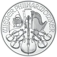 Münze Österreich Wiener Philharmoniker stříbrná mince 1 oz 2023 31,07 g