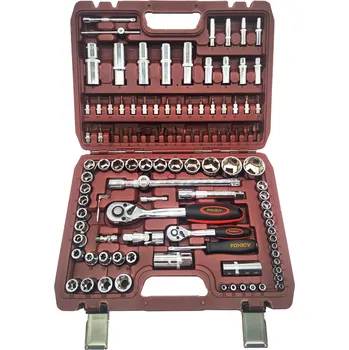 Autoklíč Foxigy Gola sada 108ks 1/2", 1/4" Nástrčných klíčů CrV Professional