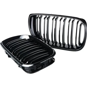 Tuning SEFIS Přední maska ledvinky M-look BMW 3 E46 2001-2006 Facelift černá