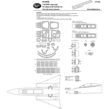 Plastikový model 1/72 Mask F-14B EXPERT (ACAD)